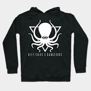 deep dark dangerous DDD octopus logo Hoodie